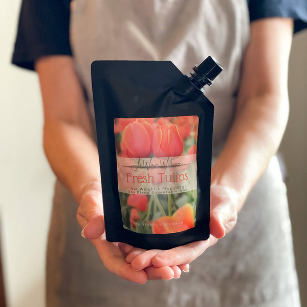 A Warm Welcome™ - Fresh Cut Tulips Softie | Squeeze Wax Melt