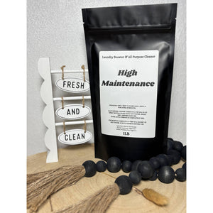 High Maintenance Laundry Powder & All Purpose Cleaner: 1 Ib