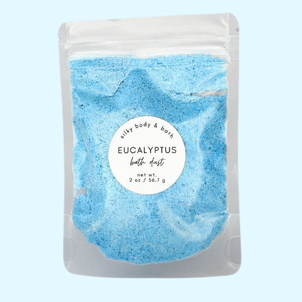 Silky Body & Bath - Bath Dust | Eucalyptus