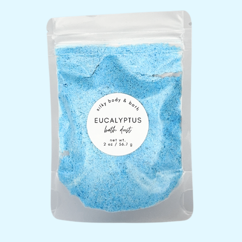 Silky Body & Bath - Bath Dust | Eucalyptus