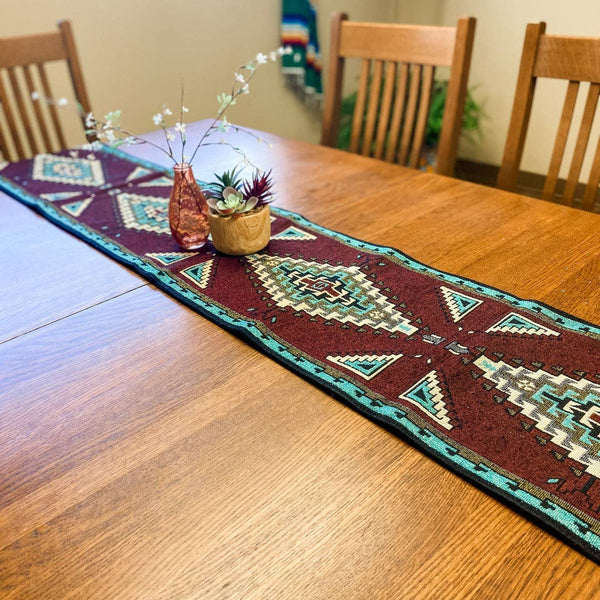 Southwest Jacquard Table Runner