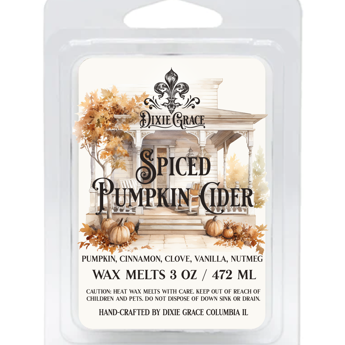 Spiced Pumpkin Cider - 3 oz Wax Melts