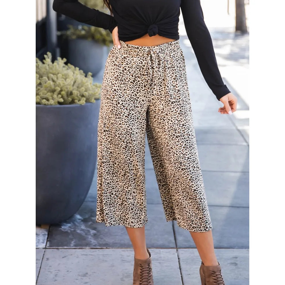 Animal Print Erin Gaucho Pants