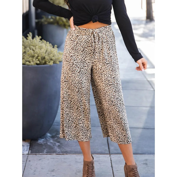 Animal Print Erin Gaucho Pants