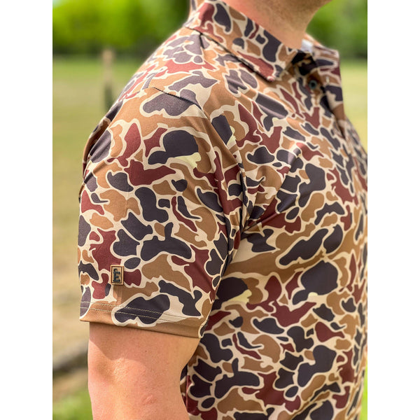 Duck Camo Golf Polo