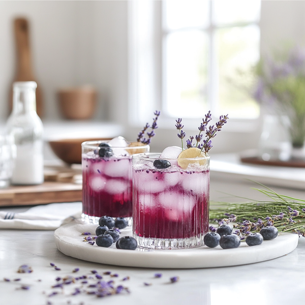 Skinny Mixes - Sugar Free Blueberry Lavender Flavor Infusion Syrup