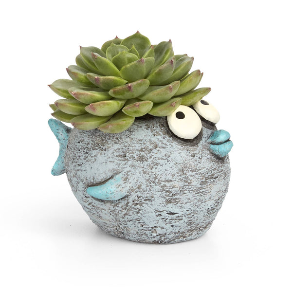 Bubbles Fish Planter