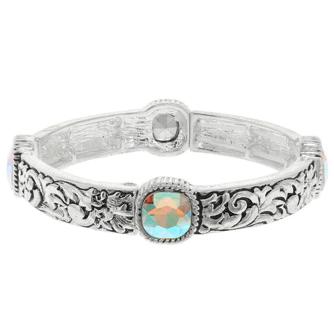 Western Crystal Stretch Bracelet