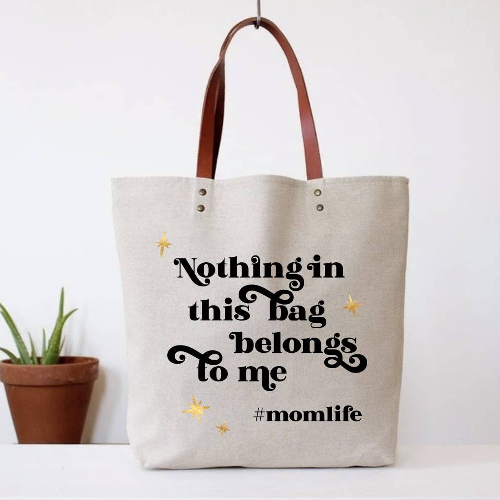 Hashtag Mom Life Tote Bag