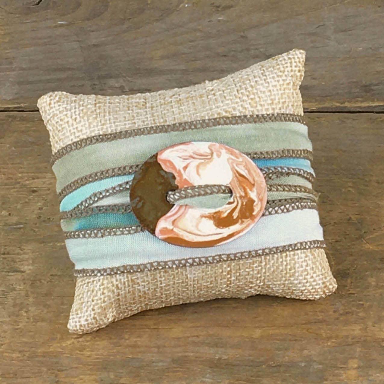 ReLoved by Honey and Me featuring Simply Saguaro - Saguaro Dyed Wrap with Oval