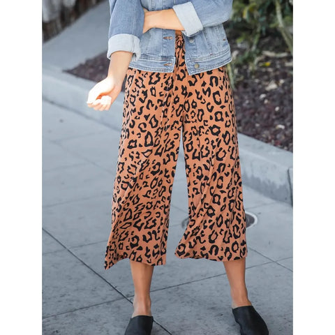 Animal Print Erin Gaucho Pants