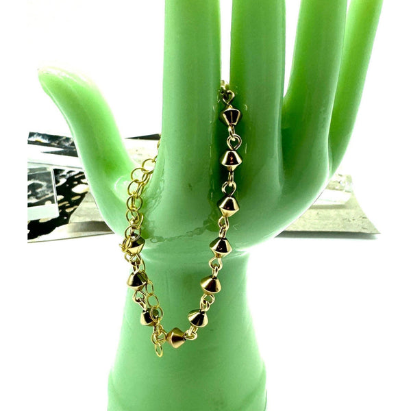 Bicone Golden Beads Betsy Bracelet