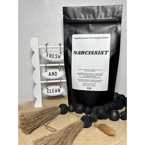 Narcissist Laundry Powder & All Purpose Cleaner: 1 Ib