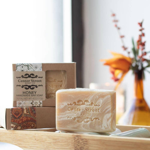 Honey Handmade Soap Bar - 4oz