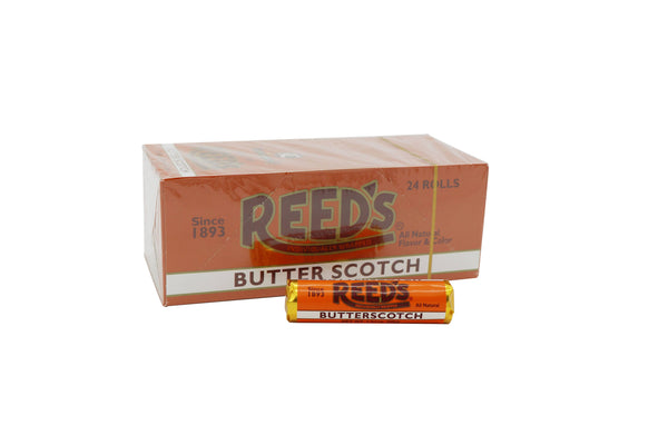 Grandpa Joe's Candy Shop - Reed's Candy Rolls Butterscotch, 24ct