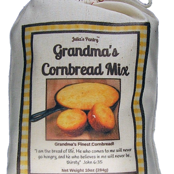 Grandma's Sweet Cornbread Mix, 10oz Cloth