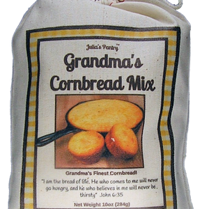 Grandma's Sweet Cornbread Mix, 10oz Cloth