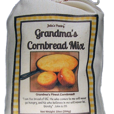 Grandma's Sweet Cornbread Mix, 10oz Cloth