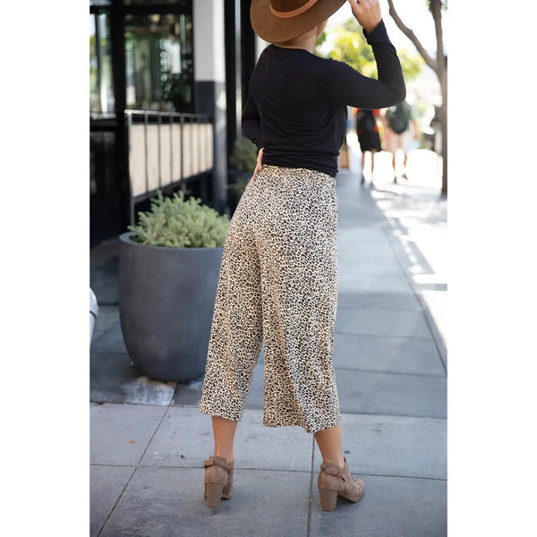 Animal Print Erin Gaucho Pants