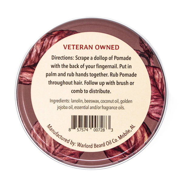 Warlord Classic Pomade – Southern Tobacco: 4 oz.