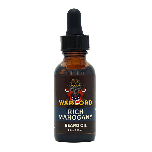 Rich Mahogany Beard Oil: 1/2 oz.