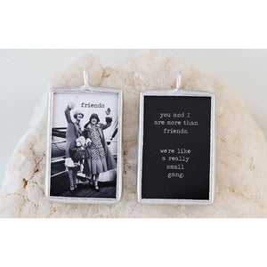 Friends Small Gang Soldered Art Charm
