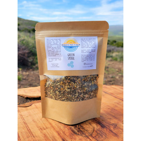 Green Spiral Tea: Loose Leaf