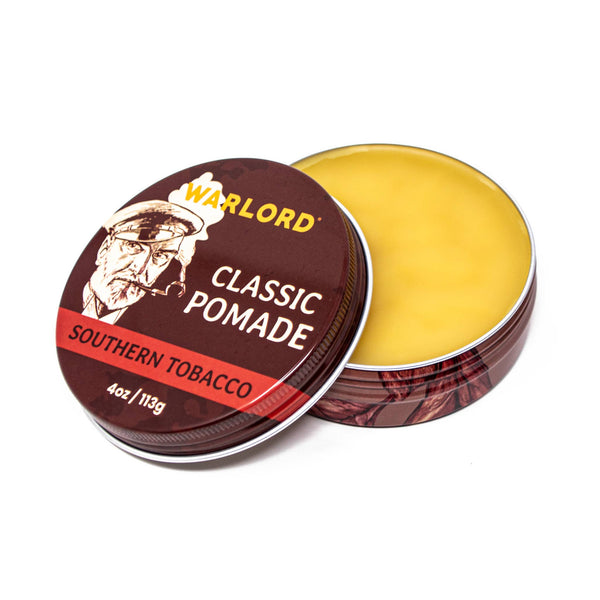 Warlord Classic Pomade – Southern Tobacco: 4 oz.