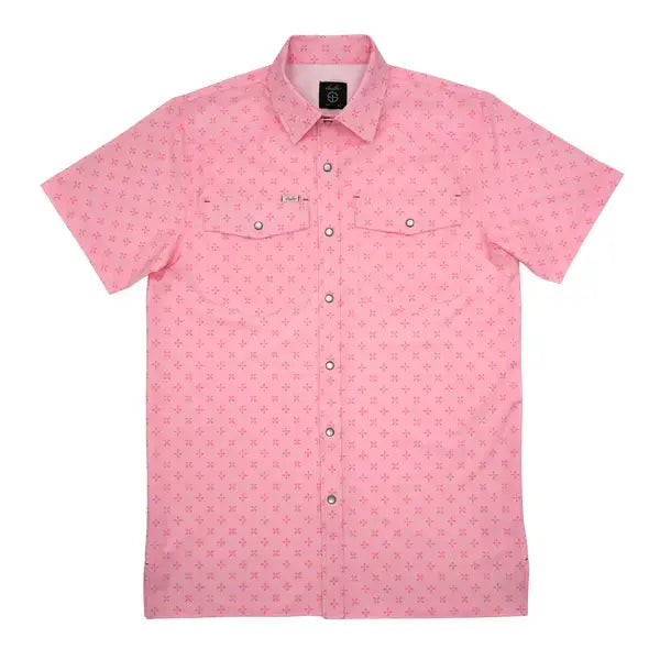 SanJac Outdoor Pearl Snap Mens Shirt