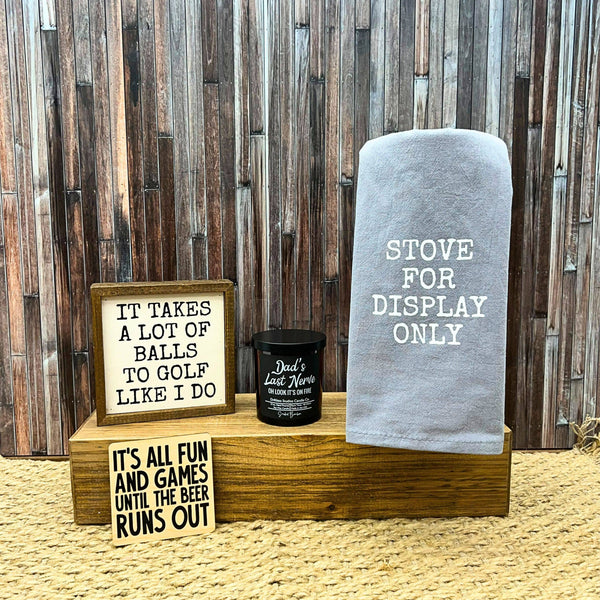 Driftless Studios - Dads Last Nerve - Fathers Day Gifts Candles - Soy Wax Candle: Smoked Bourbon
