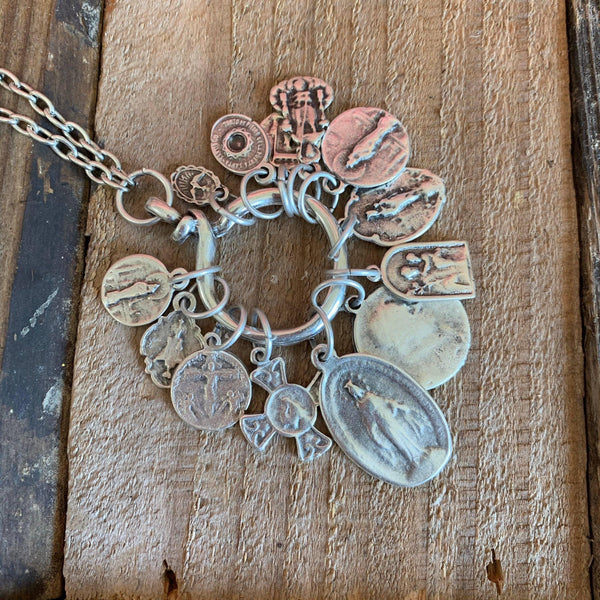 Saint Charm Necklaces: OLG