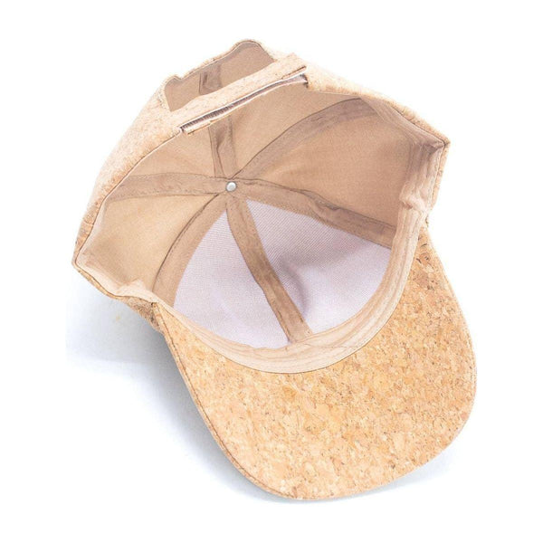 Cork Hat Natural Women Men Cork Baseball Cap