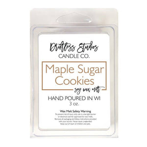 Maple Sugar Cookies Soy Wax Melts - 3oz.