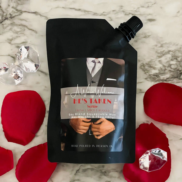 A Warm Welcome™ - He's Taken Sweetheart Softie | Squeeze Wax Melt