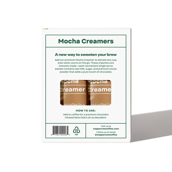 Copper Cow Coffee - Creamer - Mocha Creamer I 8-Pack