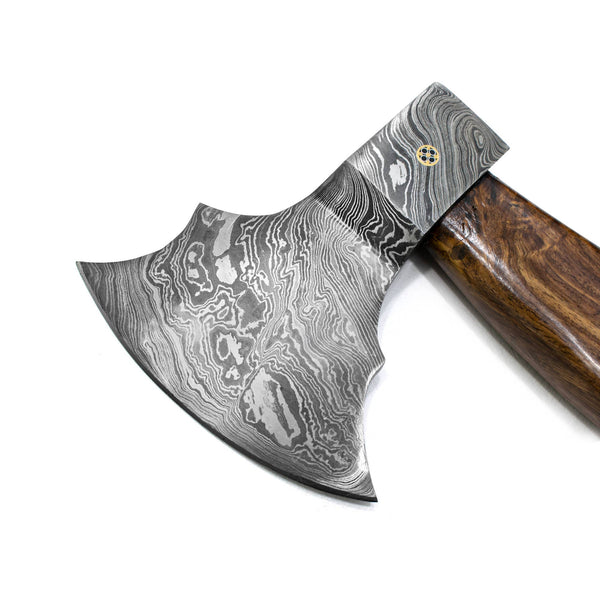 Damascus Steel All Around Camping Knife