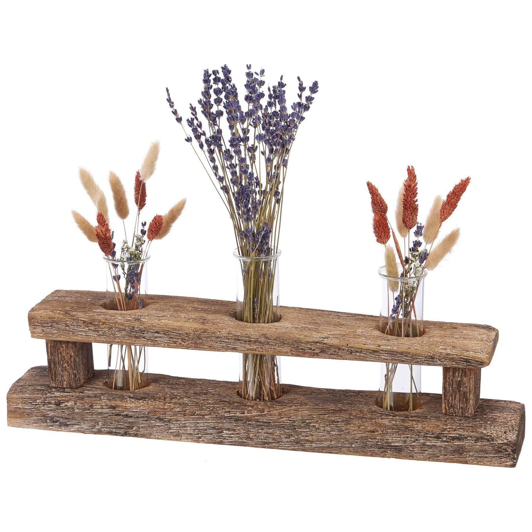 Driftwood Test Tube Vase