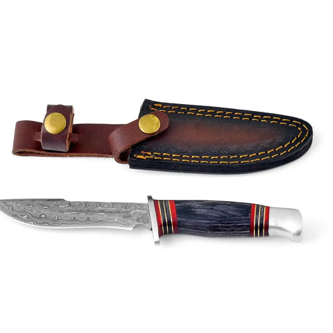 Damascus Steel Utility & Camping Knife