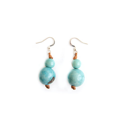 Semilla Earrings: Celeste