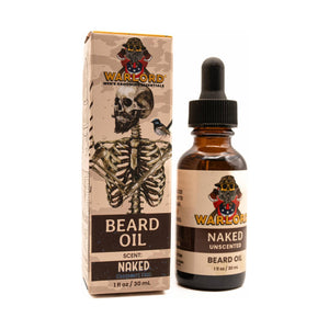 Naked Beard Oil (Fragrance Free): 1 oz.