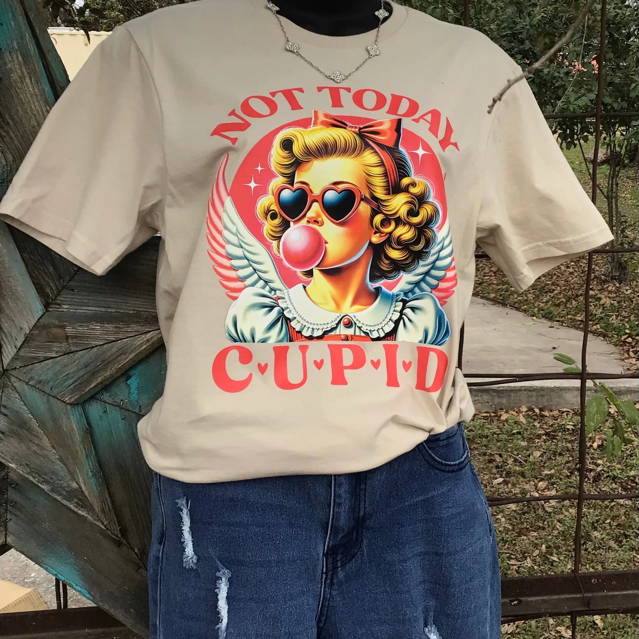 Not Today Cupid Tee