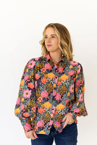 Petal Punch Blouse By Turquoise Haven