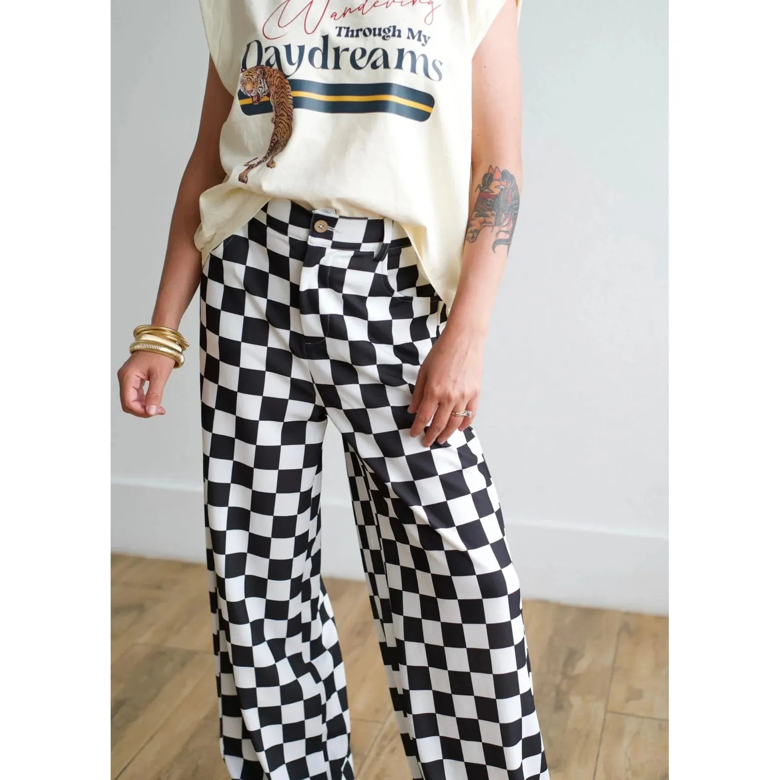 Checker Trouser Pant