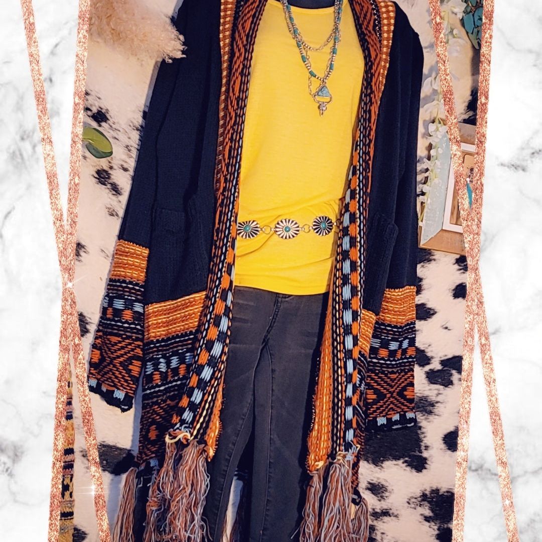 Aztec Style Cardigan