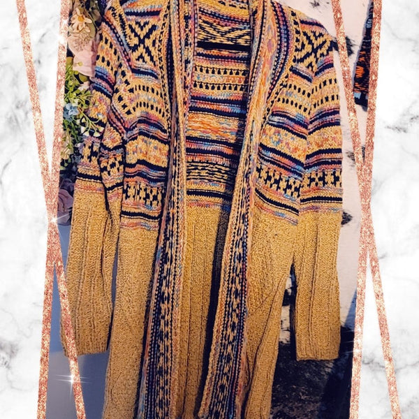 Aztec Style Cardigan