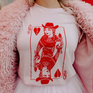 Queen of Hearts Tee