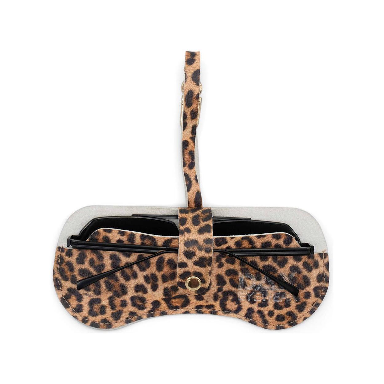 Eyewear Clutch: Cheetah
