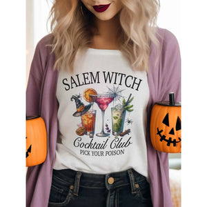 Salem Witch Cocktail Club Graphic Tee