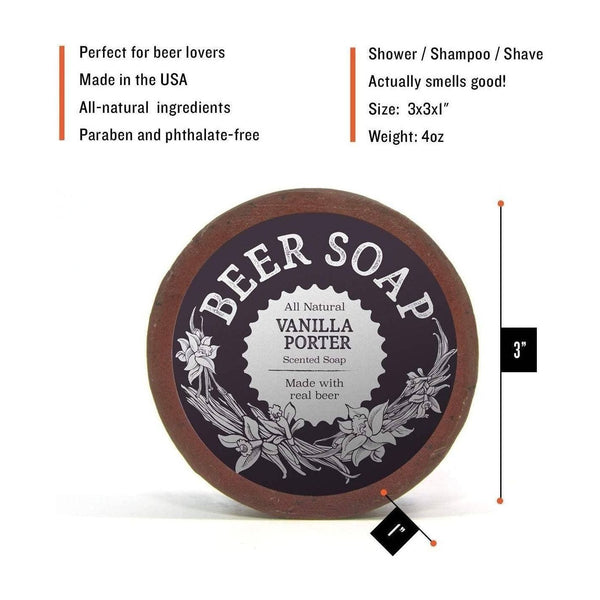 BEER Soap (Vanilla Porter)