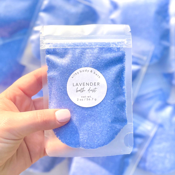 Silky Body & Bath - Lavender Bath Dust